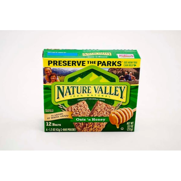 Nature Valley Crunchy Oats & Honey Granola Bar 8.94 oz., PK12 16000-26460 - main